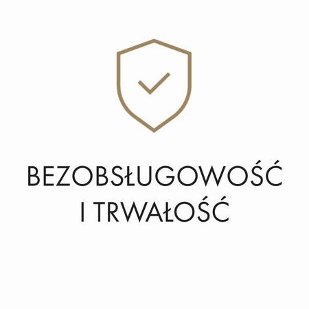 Bezobsługowośc i trwałość PRISMO Brushed white+