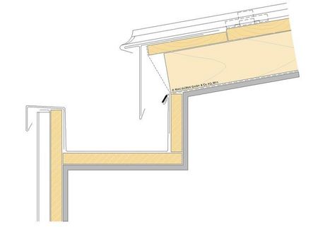 Kształty specjalne - Rynna ukryta szkrzynkowa Kształty specjalne - Rynna ukryta szkrzynkowa