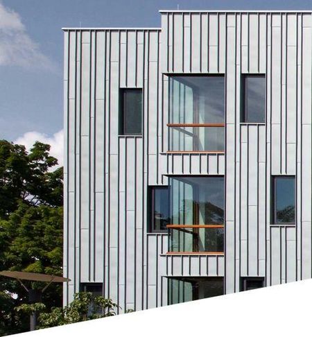 Fasady i metalowe systemy elewacyjne z blachy tytan-cynk Fasady i metalowe systemy elewacyjne z blachy tytan-cynk