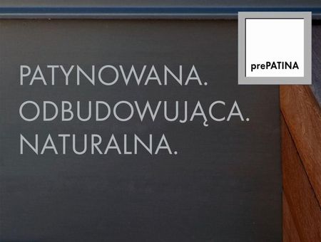 prePATINA: jedyna na świecie naturalna powierzchnia z samoodbudowującą się patyną