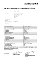 Membrana RHEINZINK-VAPOwall wg EN 13859